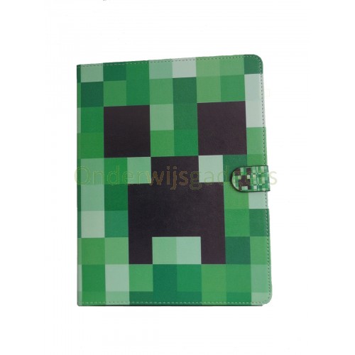 iPad 2, 3, 4 Minecraft case groen