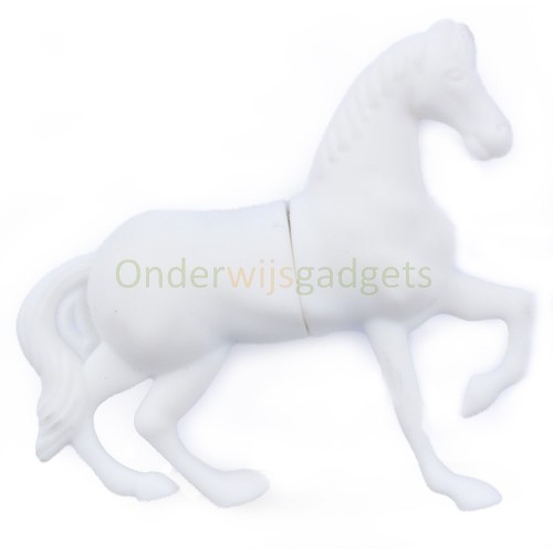 USB-stick paard wit 8 GB