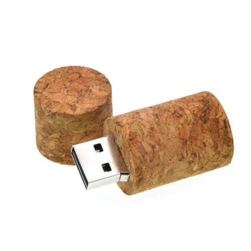 USB-stick kurk wijnfles 8GB