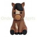 Paard USB-stick 128GB - Bruin