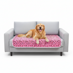 Wasbare Onderlegger Waterdichte Matrasbeschermer & Speelmat – 145 × 90 cm - Panther Paws – Tiny Tulip - Voor Bed Hondenmand – Beschermhoes tegen Plas