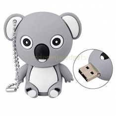 USB-stick koala beer grijs 128GB high speed (USB 3.0)