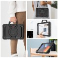 Dasaja iPad 10.2 (2019 / 2020 / 2021) case met screenprotector geschikt voor kinderen, horeca en bouw