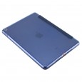 Dasaja premium vouwbare hoes voor iPad 10.2 (2019 / 2020 / 2021) donker blauw