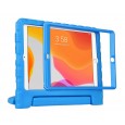 iPad 10.2 (2019 / 2020 / 2021) kinderhoes blauw met ingebouwde screenprotector