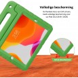 iPad 10.2 (2019 / 2020 / 2021) kinderhoes groen met ingebouwde screenprotector