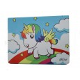 iPad Air 1 case hoesje Eenhoorn Unicorn Regenboog 